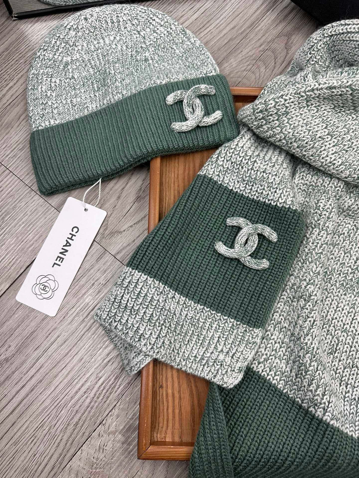 CC Beanie Scarf Set 2pcs (1123329263)